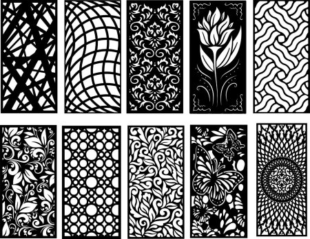 Решетка ЧПУ вектор