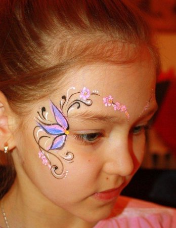 Аквагрим для девочек