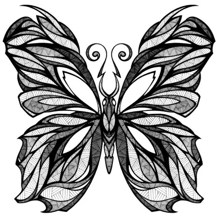 Стилизация бабочки