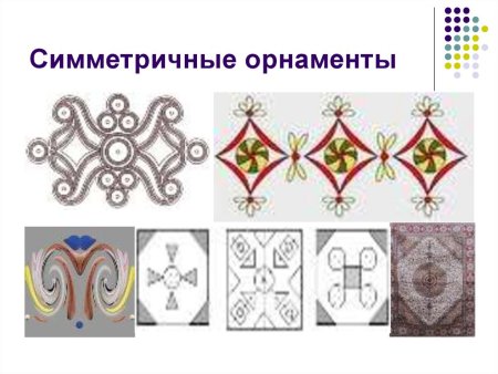 Симметрия в орнаментах и узорах