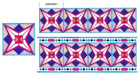 Геометрический орнамент в п