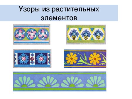 Узор в полосе