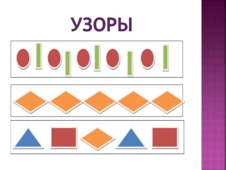 Орнамент для средней группы