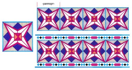 Геометрический орнамент в п