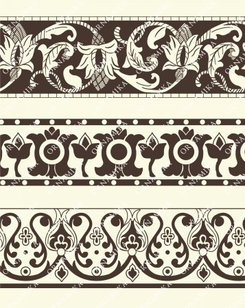 Пальметта древнерусский орнамент