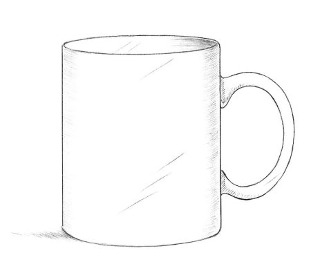 Кружка нарисованная