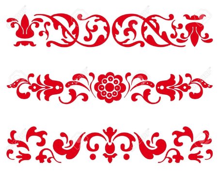 Русские узоры и орнаменты