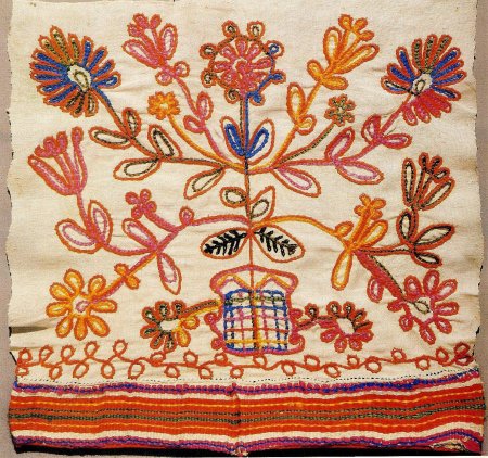 Каргопольская тамбурная вышивка