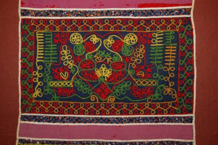 Традиционная Вологодская вышивка тамбурным швом