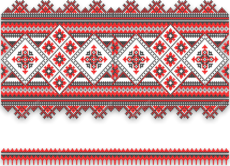 Рязанский орнамент в вышивке