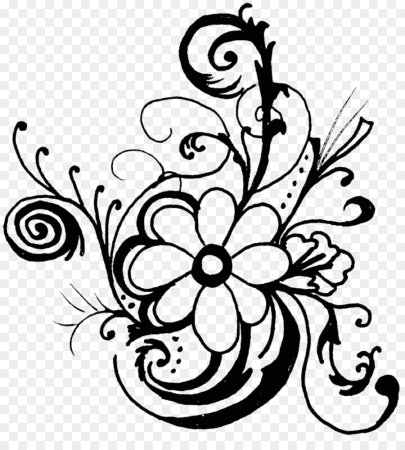 Орнамент из цветов