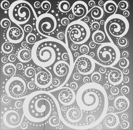 Снежный орнамент