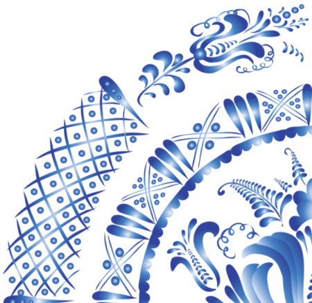 Орнаментальная стилистика Гжель