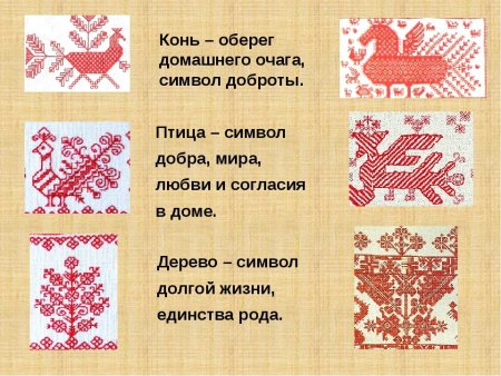 Символика русской вышивки