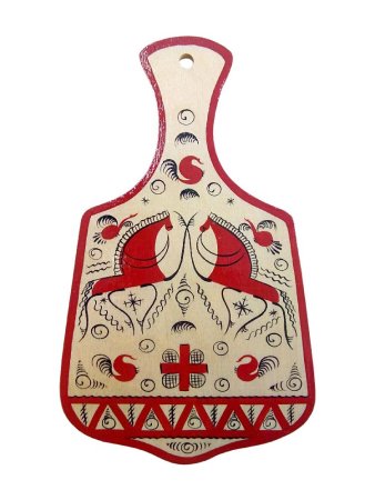 Мезенская роспись досочка