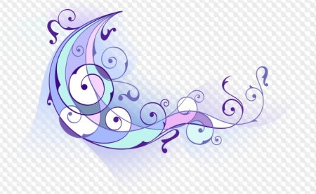 Фиолетовые узоры для фотошопа