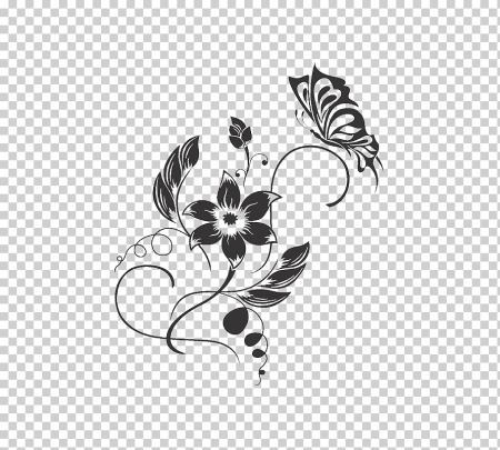 Узоры с цветами