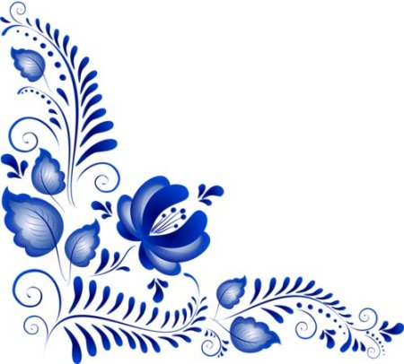 Гжель орнамент