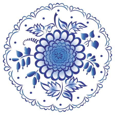 Тарелка с орнаментом