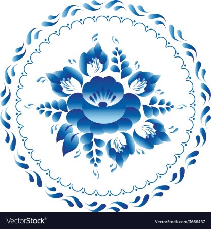 Гжель роспись капитина