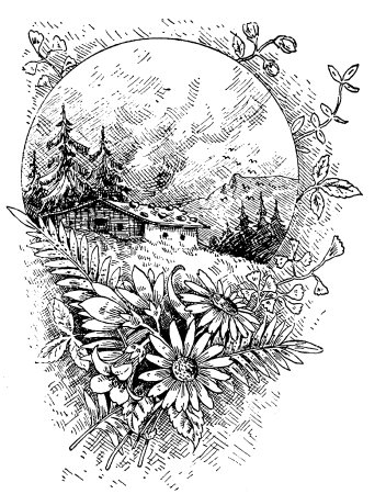 Эскизы для выжигания по дереву