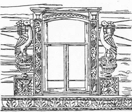 Узоры на окне