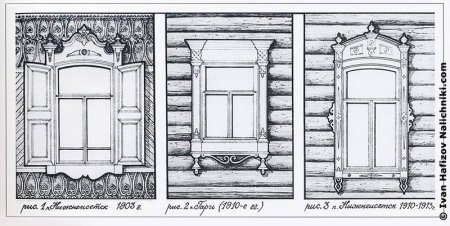 Зарисовки наличников