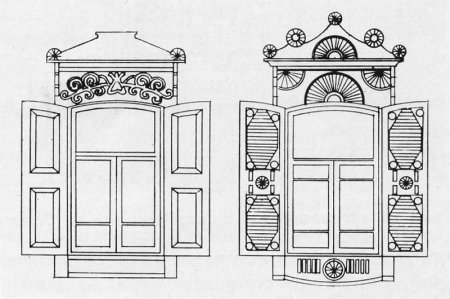 Наличники на окна рисунок