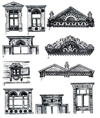 ТГАСУ архитектурная стилистика наличники