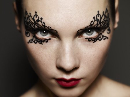 Узоры на лице