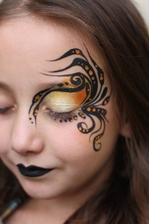 Красивый аквагрим