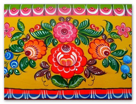 Городецкая роспись русский народный промысел