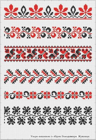 Узоры телеутов и шорцев