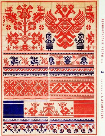 Рушник орнамент раскраска для детей