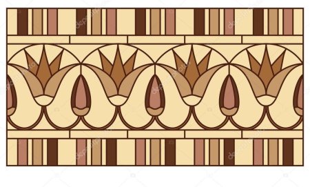 Древний Египет орнамент Лотосс