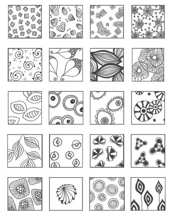 Зенарт узоры для начинающих