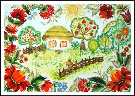 Кубанская роспись