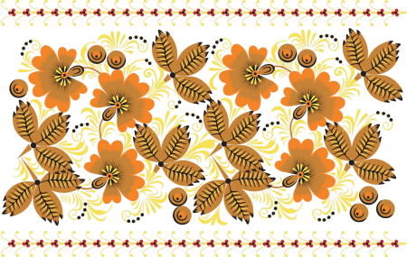 Народный узор полоса