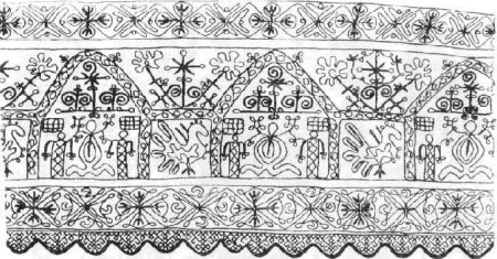 Древний деревенский орнамент