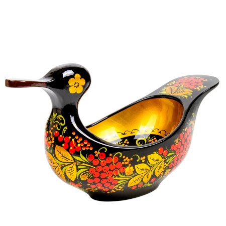 Хохломская роспись ковш