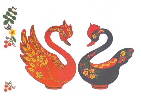 Ознакомление с хохломской росписью дошкольников