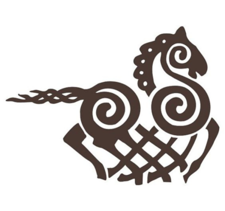 Зооморфный Бурятский орнамент