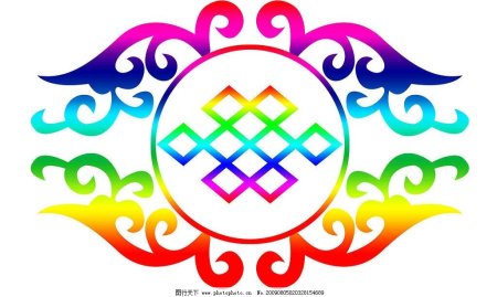 Тувинские праздничные орнаменты