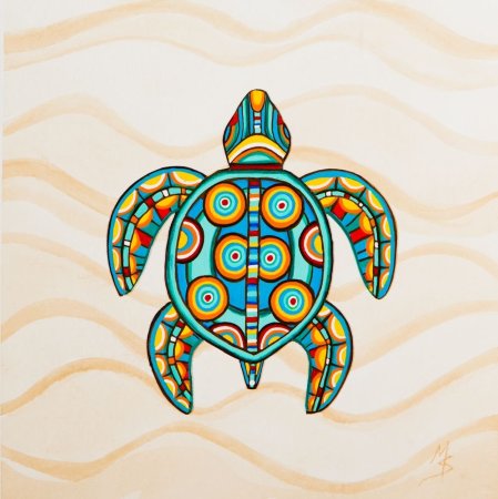 Черепаха символ тату