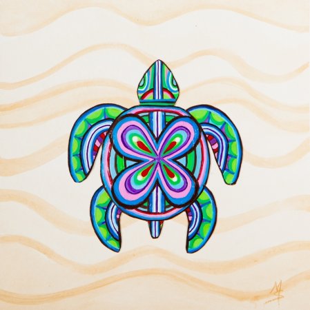 Стилизованные черепахи