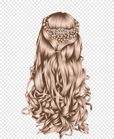 Мультяшные волосы