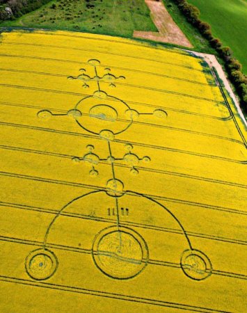 Знаки на полях НЛО