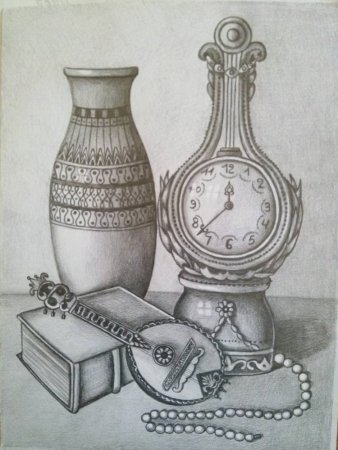 Натюрморт в графике