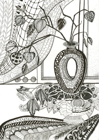 Декоративный натюрморт