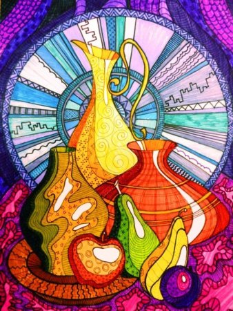 Декоративный натюрморт Мартинас Сорьян